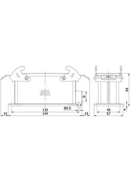 403047S 24 x 16A. Çoklu Duvar Fişi Metal Mandallı fiyatları