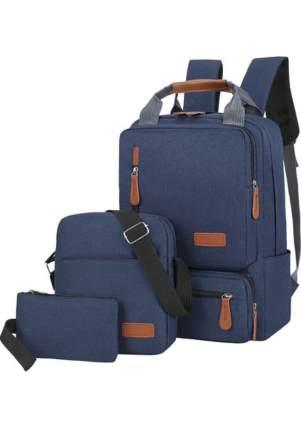 Üç Parçalı Dış Mekan Iş USB Sırt Çantası (Yurt Dışından) indirimleri