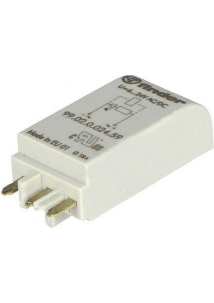 Fınder F.99.02.0.024.59 Yeşil LED 6-24V Ac/dc