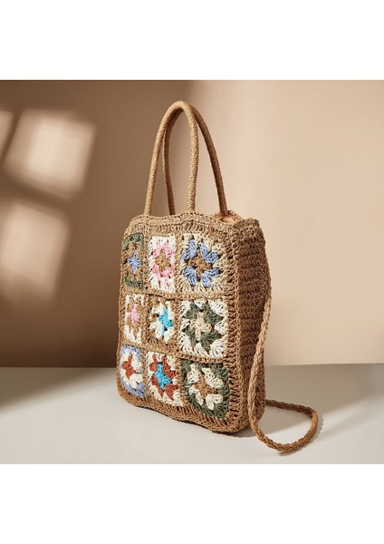 Saf El Yapımı Ürünler Çevre Dostu Dokuma Hasır Çanta (Yurt Dışından) fiyatları