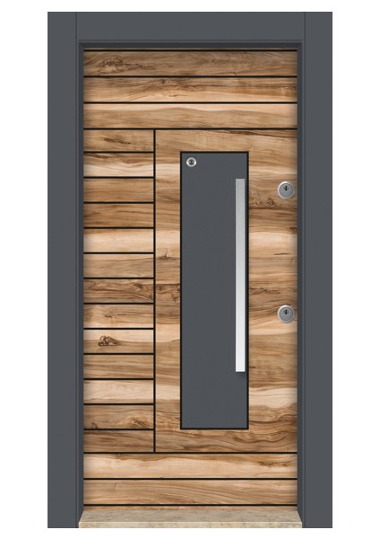 MN-07A Daire Giriş Kapısı Çelik Kapı