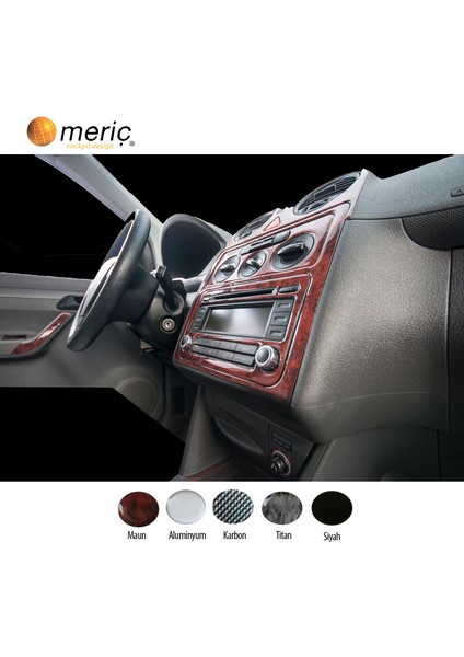 Meriç® Volkswagen Caddy Ön Torpido Kaplama Maun 16 Parça 2010-2014 indirimleri