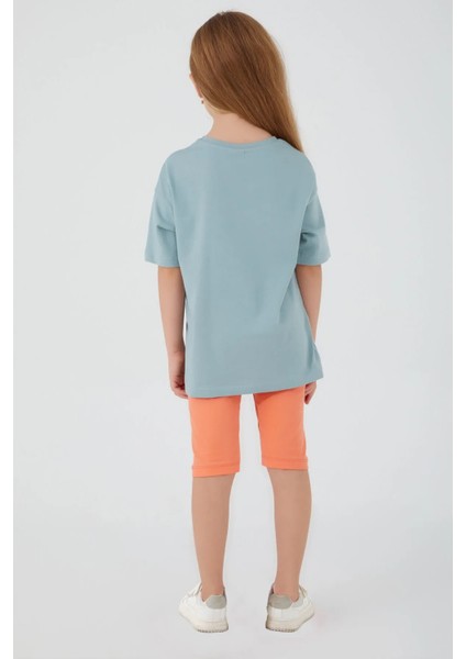 Happy Smile Yeşil Kadın Bermuda Takım modelleri