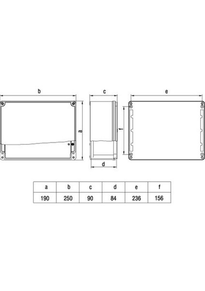 402521 190X250X110 Alüminyum Buat fiyatları