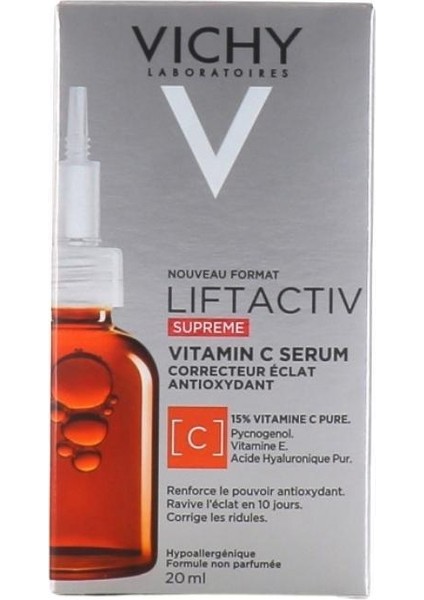 Liftactiv %15 Saf C Vitamini Içeren Cilt Serumu 20ML