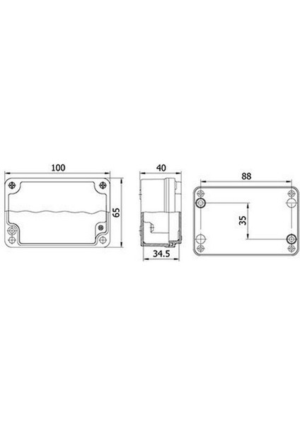 402503 65X100X40 Alüminyum Buat fiyatları