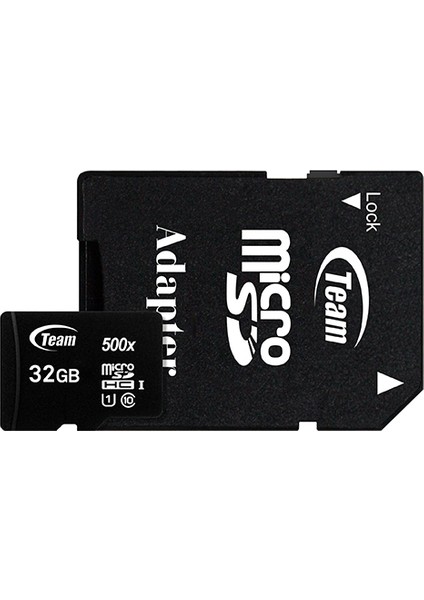 500X 32 GB 100MB/s Mikro SDHC Class 10 USH-I Hafıza Kartı + Adaptör (TUSDH32GUHS03)