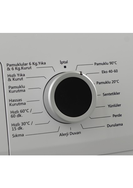 D-Tr Wd 9142W 9 Kg Yıkama 6 Kg Kurutma 1400 Devir Kurutmalı Çamaşır Makinesi