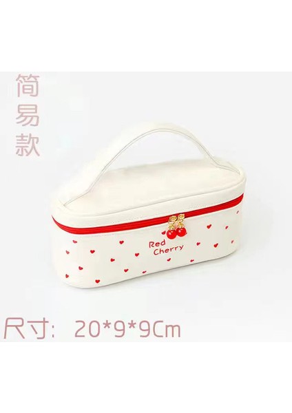 Kalem Kutusu Japon Büyük Kapasiteli Kızlar Sevimli Girly Kalp Kırtasiye Kalem Kutusu (Yurt Dışından)