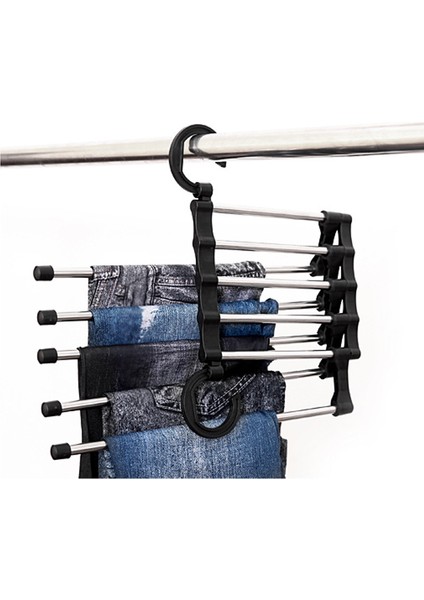 Çok Katmanlı Paslanmaz Çelik Çok Fonksiyonlu Pantolon Depolama Rafı (Yurt Dışından) fiyatları