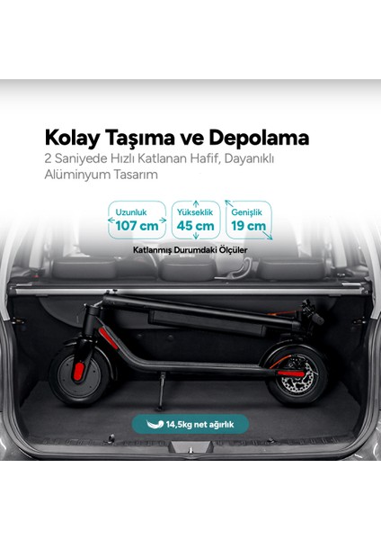 Boost Pro Katlanır Elektrikli Scooter