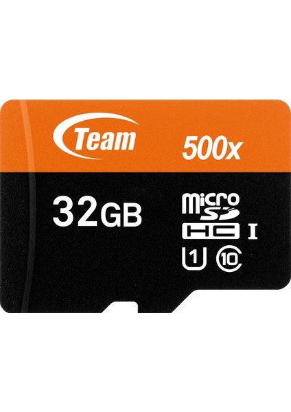 500X 32 GB 100MB/s Mikro SDHC Class 10 USH-I Hafıza Kartı + Adaptör (TUSDH32GUHS03)