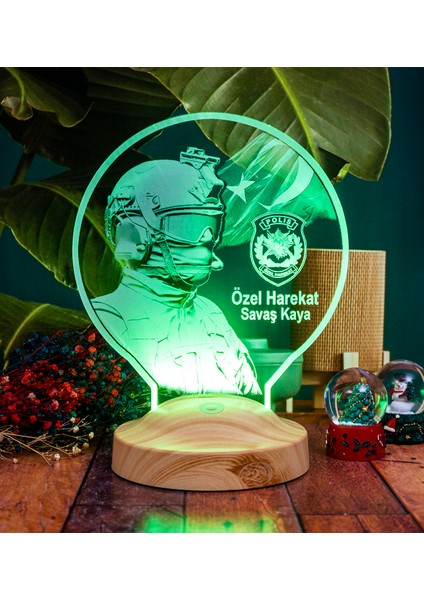Polis Özel Harekat Pöh Hediyesi Kişiye Özel Led Lamba fırsatları