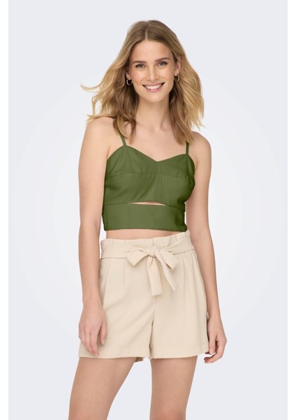 Onlmago Lıfe Strap Crop Top Pnt