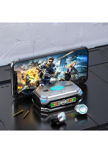 Rgb Aydınlatma Etkisi Dokunmatik Kontrol Mini Kulaklık Ipx7 Su Geçirmez Stereo Bluetooth 5.3 Kulaklık ile M43 Kablosuz Kulaklık (Yurt Dışından) fiyatları