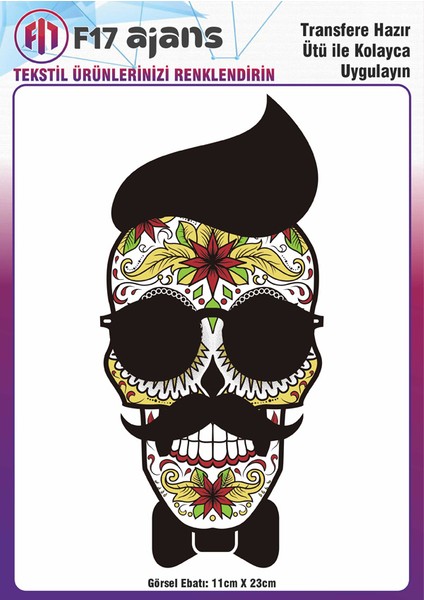 Ütü ile Yapışan Tekstil Baskı Görseli