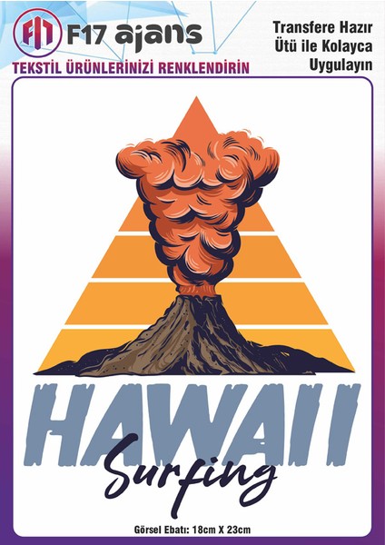 Ütü ile Yapışan Tekstil Baskı Görseli