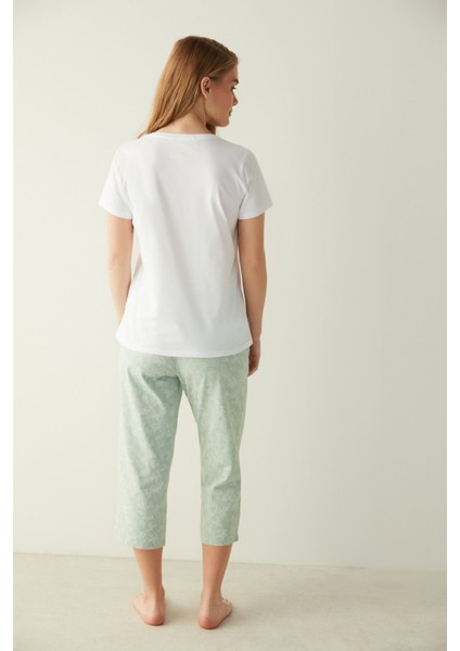 Dream It Tişört Kapri Pijama Takımı indirimleri