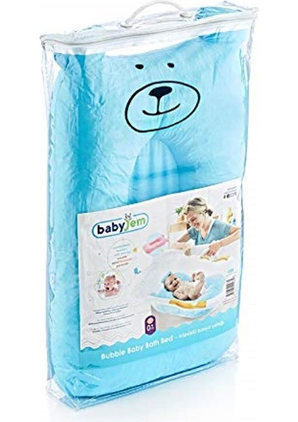 Babyjem 8681049214362 Köpüklü Banyo Yatağı, Mavi, Standart modelleri