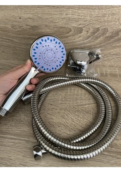 Renkyapı Kaliteli Hortumlu Mafsallı Duş Telefonu Başlığı Duşluk Seti Banyo Duşakabin Yıkama Duş Spi