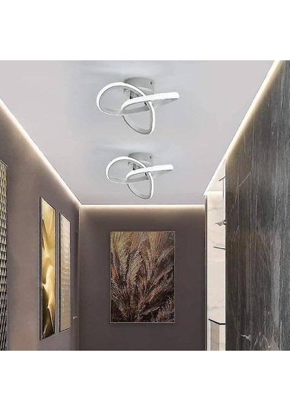 Lambalar Modern LED Tavan Işıkları Yaratıcı Çiçek Şekli Tavan Işık Balkon Koridor Tavan Lambası Ev (Yurt Dışından)