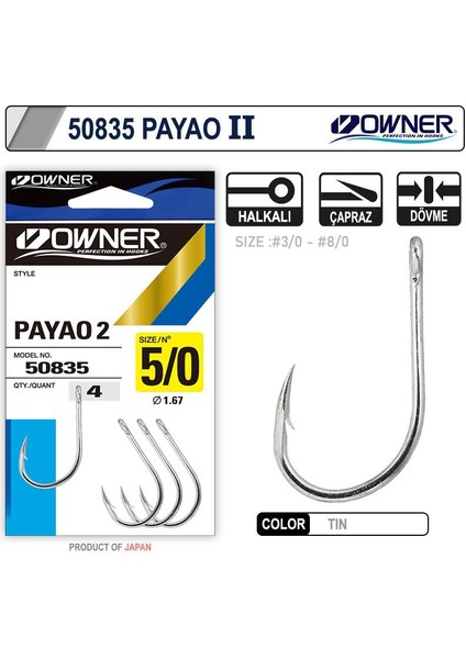 50835 Payao 2 White Iğne