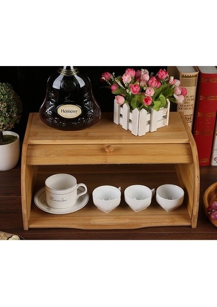 Bambu Sürgülü Ekmek Dolabı 38X19 cm fiyatları