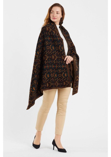 Kadın Ana Çiçekli Kilim Desen Şal fiyatları