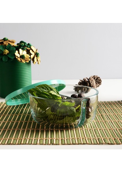 530683 Polar 2 Bölmeli Kapaklı Saklama Kabı 4'lü 785 cc