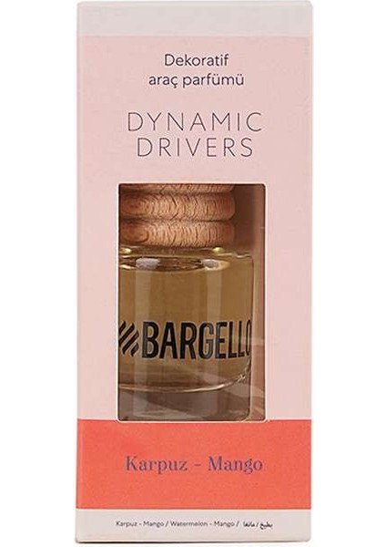 Dynamic Drivers Karpuz Mango 8 ml Dekoratif Araç Kokusu