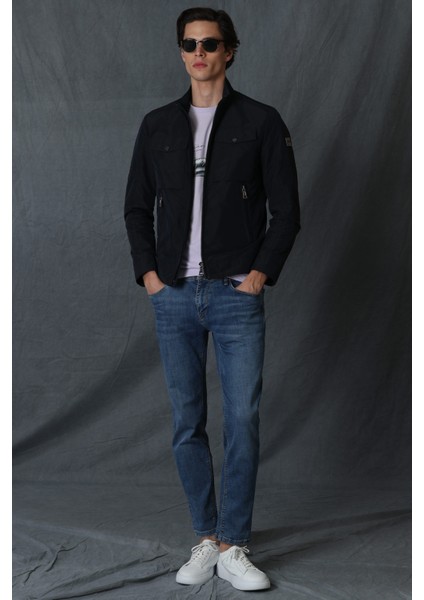 Marc Smart Jean Erkek Pantolon Slim Fit Mavi