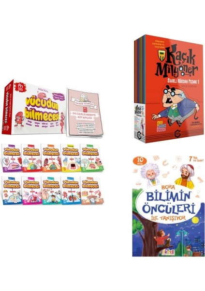 En Güzel 3.ve 4.sınıf Hikayeleri Vücudun Bilmecesi + Kaçık Milyoner ve Bilimin Öncüleri Hikayesi