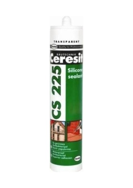 1088437 Cs 225 Şeffaf Silikon 280 ml Kartuş
