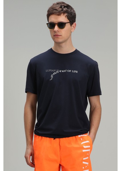 Stewart Modern Grafik T- Shirt Gri
