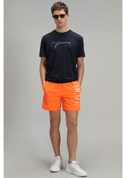 Stewart Modern Grafik T- Shirt Gri