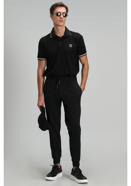 Pito Jogger Pantolon Tailored Fit Siyah