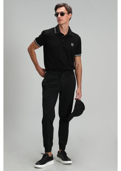 Pito Jogger Pantolon Tailored Fit Siyah