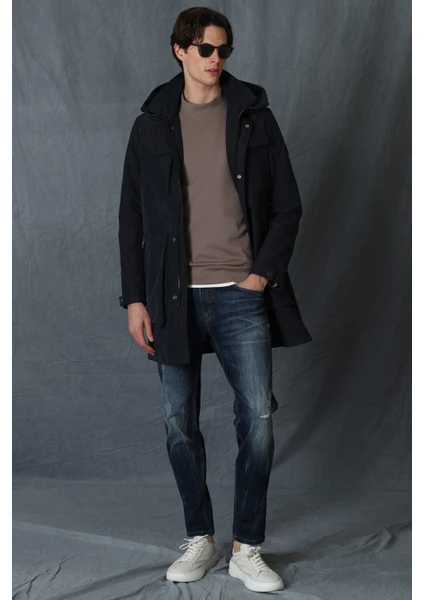 Lucas Smart Jean Erkek Pantolon Slim Fit Mavi