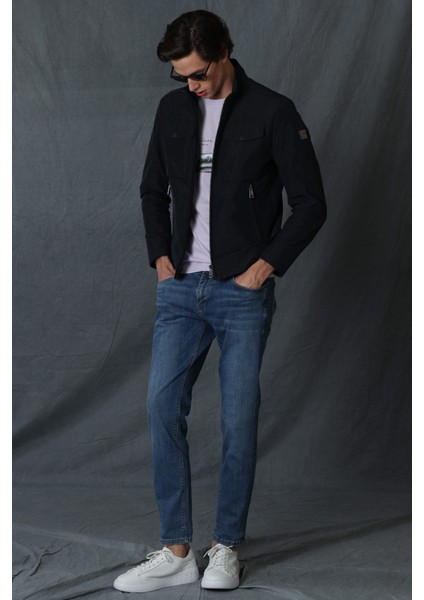 Marc Smart Jean Erkek Pantolon Slim Fit Mavi