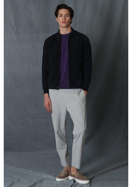 Hery Smart Erkek Chino Pantolon Slim Fit Açık Gri