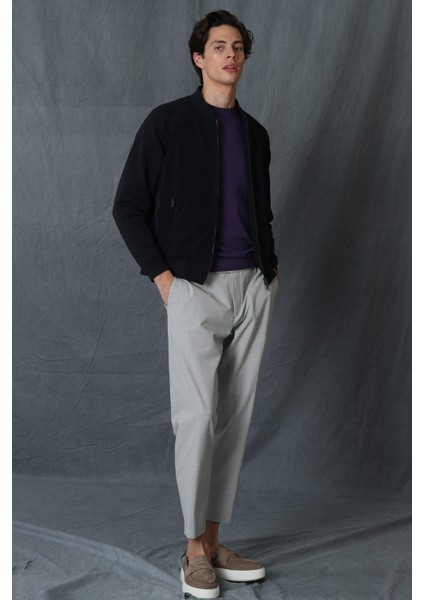 Hery Smart Erkek Chino Pantolon Slim Fit Açık Gri