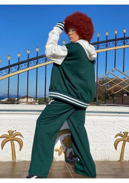 Oversize Kolej Ceket Eşofman Takım modelleri