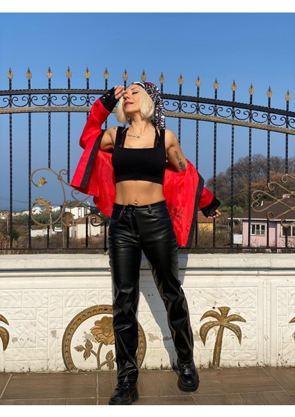 Nunu's Leather Pantolon