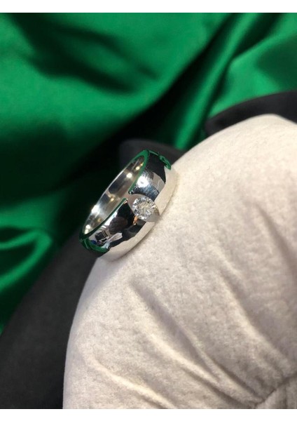 Alman Şipan Model Alyans Star Kesim Taş 925 Ayar Gümüş Beyaz Renk Yüzük Sarı,roze Renk Seçeneği modelleri