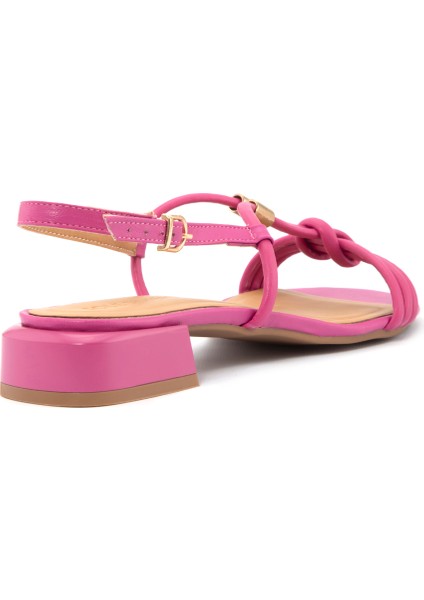 Sabınel Düz Sandalet - Pembe