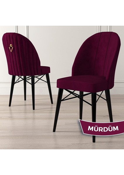 Concept Roz Serisi 80X132 Mdf Açılabilir Siyah Mermer Desen Mutfak Masası Takımı 4 Sandalye 1 Bench
