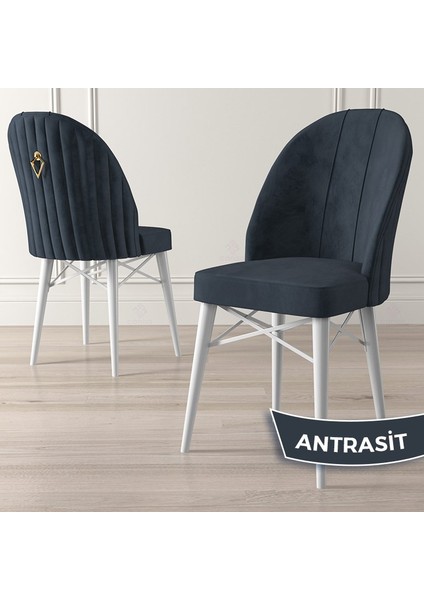Concept Roz Serisi 80X132 Mdf Açılabilir Beyaz Mermer Desen Mutfak Masası Takımı 4 Sandalye 1 Becnh