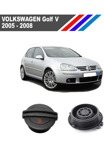 -Vw Golf V Radyatör Yedek Su Depo Kapağı Yan Sanayi 2005 - 2008