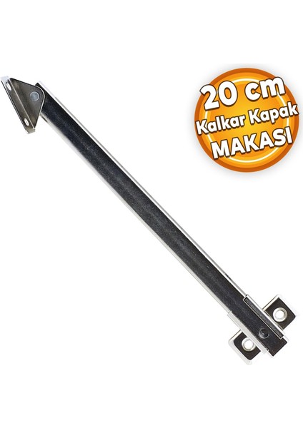 Kalkar Kapak Makası Dolap Çekmece Metal 20 cm Sessiz Açma Kapama Amortisör Piston