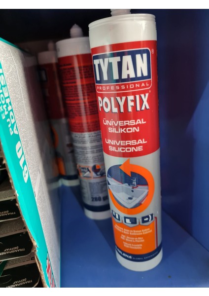 Polyfix Universal Silikon Şeffaf 280 gr